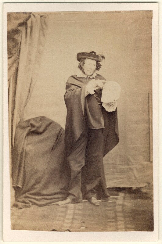 'as hamlet' (richard cockle lucas) npg ax23436