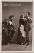 Rudolf Hofbauer, Maria Jeritza and Alfred Piccaver in 'The Girl of the Golden West' NPG x139743