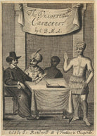 Cave Beck with an Asiatic, an African and an American NPG D22642