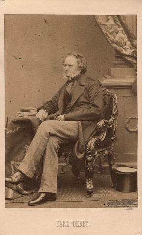 Edward Stanley, 14th Earl of Derby NPG Ax16244