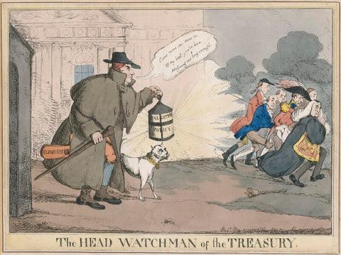 'The Head Watchman of the Treasury' NPG D48697