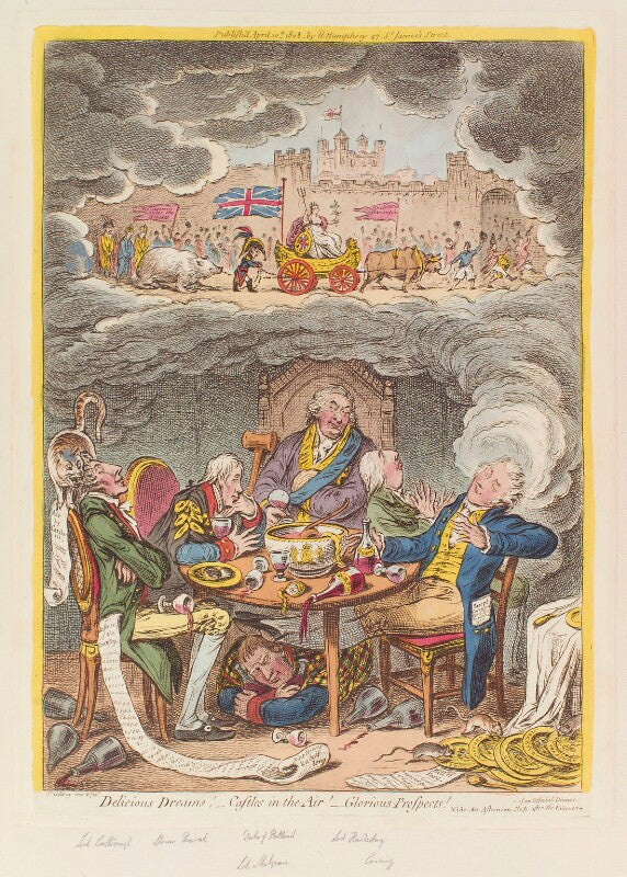 'delicious dreams!   castles in the air!   glorious prospects!' npg d12905