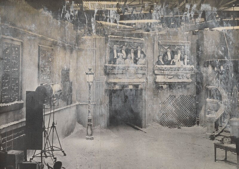 Prince jean louis de faucigny lucinge; baba d'erlanger, princesse jean louis de faucigny lucinge and 10 unknown sitters on the film set of 'blood of a poet' npg ax105818