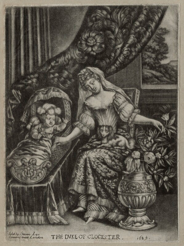 William, duke of gloucester with his nurse npg d30807