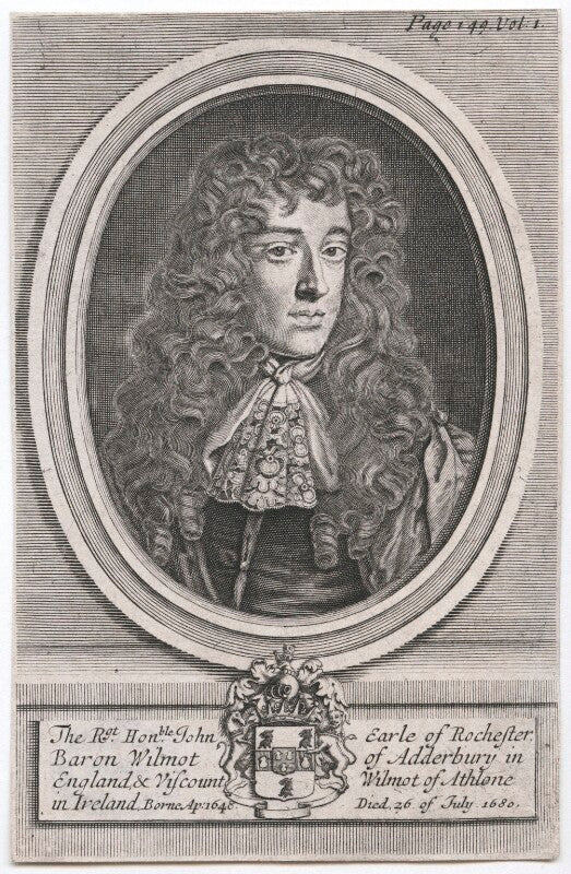 John wilmot, 2nd earl of rochester npg d46329