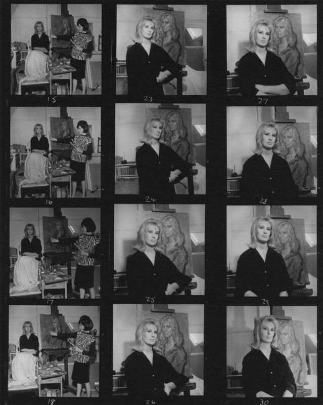 Nicolette elaine katherine (née harrison), marchioness of londonderry; molly bishop npg x195393