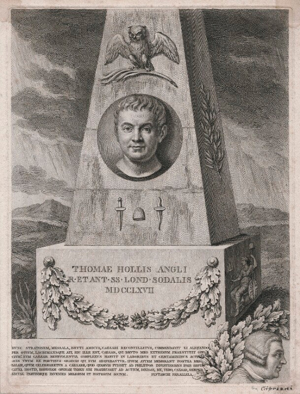 Thomas hollis npg d46107