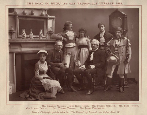 '"The Road to Ruin," at the Vaudeville Theatre, 1886' NPG x9394