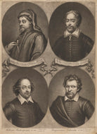 'Poets and Philosophers of England' NPG D41665