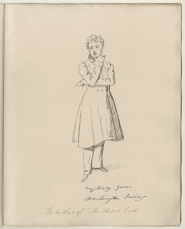 Washington irving npg d34560