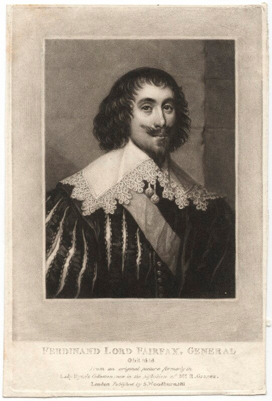 Ferdinando fairfax, 2nd lord fairfax of cameron npg d1899