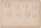 Eight unknown sitters NPG D23313(53)