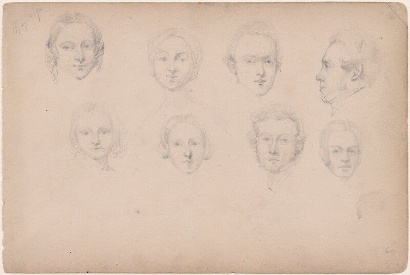 Eight unknown sitters npg d23313(53)