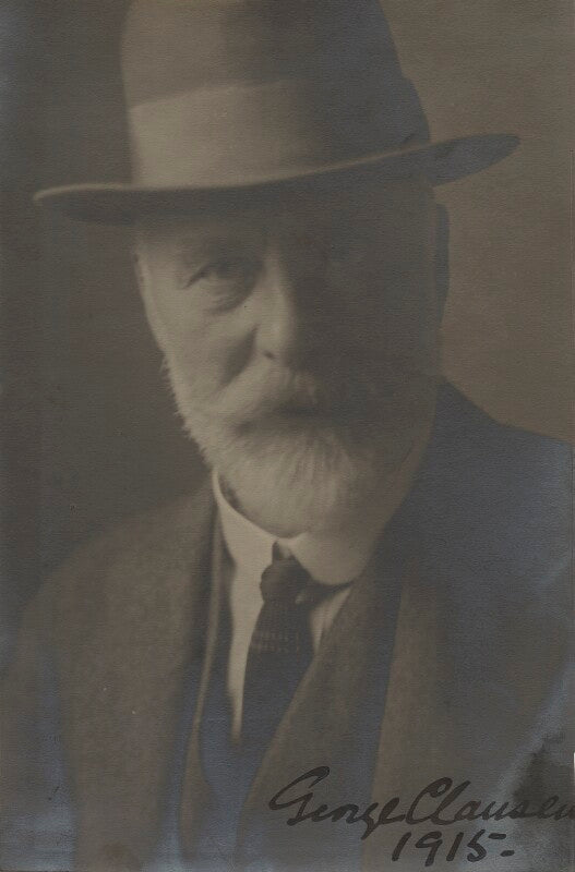 Sir george clausen npg x6086