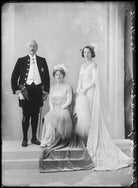 Sir James Alexander Cooper; Margery Georgina (née Layng), Lady Cooper and their daughter NPG x150481
