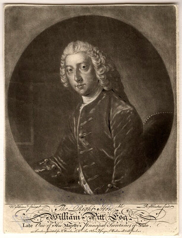 William Pitt, 1st Earl of Chatham NPG D1280