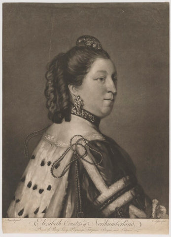 Elizabeth Percy (née Seymour), Duchess of Northumberland NPG D39321