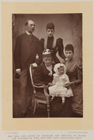Alexandra of Denmark with members of her family NPG Ax27899
