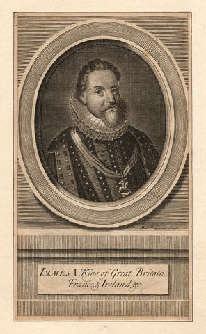 King James I of England and VI of Scotland NPG D18268