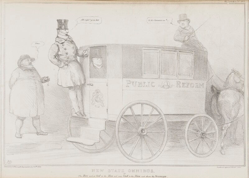 New state omnibus or the man wot is cad to the man wot was cad to the man wot drove the sovereign npg d41297