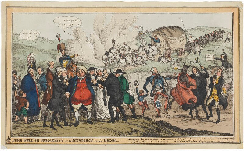 'john bull in perplexity or ascendancy versus union' npg d48724