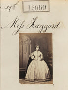 Miss Haggard NPG Ax63293