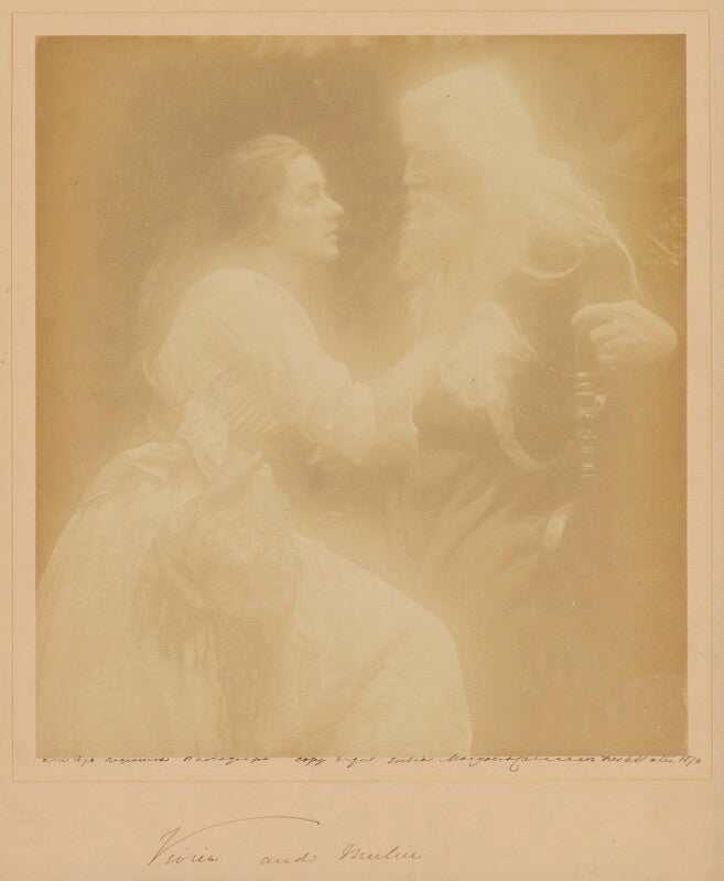 'vivien and merlin' (agnes mangles (lady chapman); charles hay cameron) npg x18028