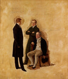 Study for 'Patrons and Lovers of Art' NPG 795