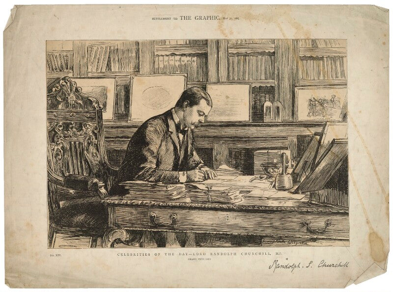 Lord randolph churchill npg d33255