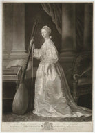 Lady Mary Coke (née Campbell) NPG D37275