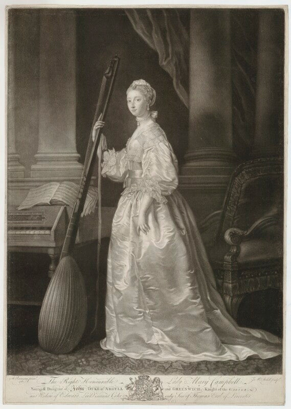 Lady mary coke (née campbell) npg d37275