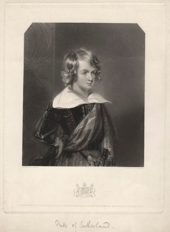 George granville william sutherland leveson gower, 3rd duke of sutherland when a boy npg d4332