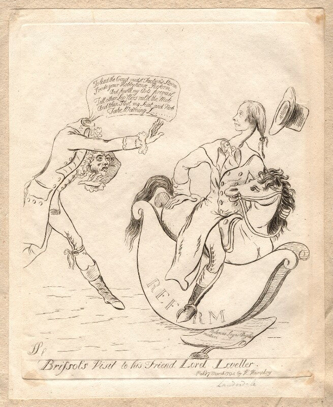 'brissot's visit to his friend lord leveller' npg d9547