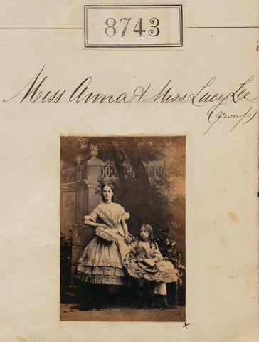 (Frances) Anna Lee; Lucy Agnes Lee ('Miss Anna & Miss Lucy Lee (group)') NPG Ax58566