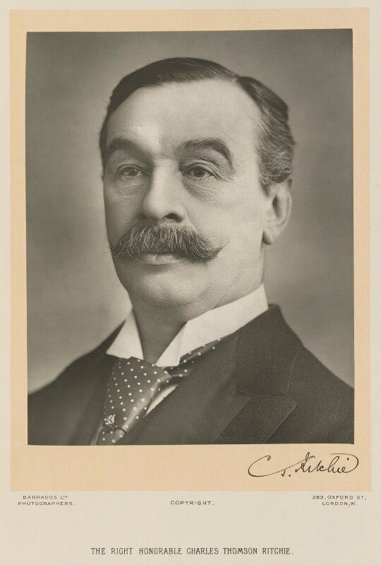 Charles thomson ritchie, 1st baron ritchie of dundee npg ax16012