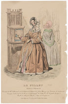 Walking and carriage costume, December 1839 NPG D47769