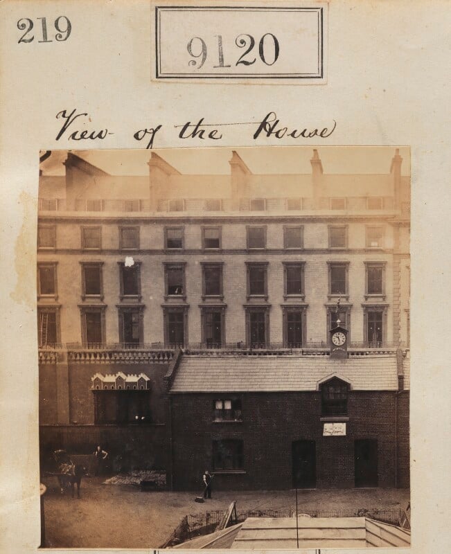 View of camille silvy's photographic studio, 38 porchester terrace npg ax58942