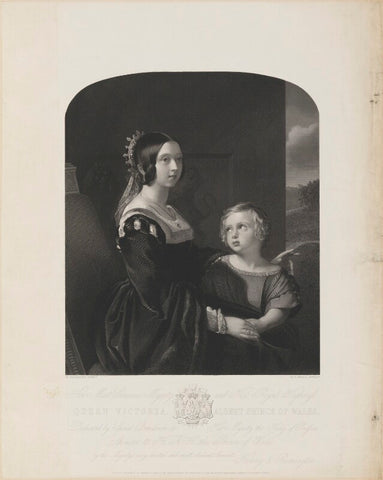 Queen Victoria; King Edward VII NPG D33628