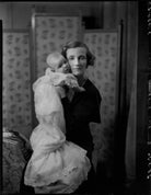 Lady Vivian with her son Nicholas NPG x151989
