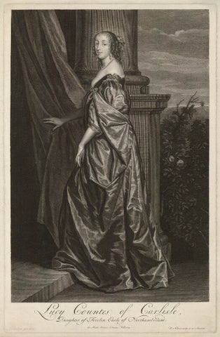 Lucy Hay (née Percy), Countess of Carlisle NPG D32677