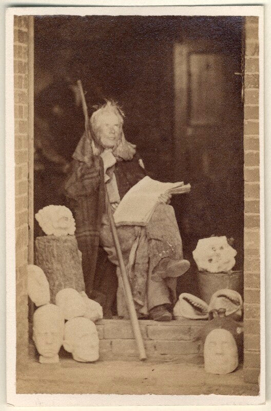 'the recluse' (richard cockle lucas) npg ax23429