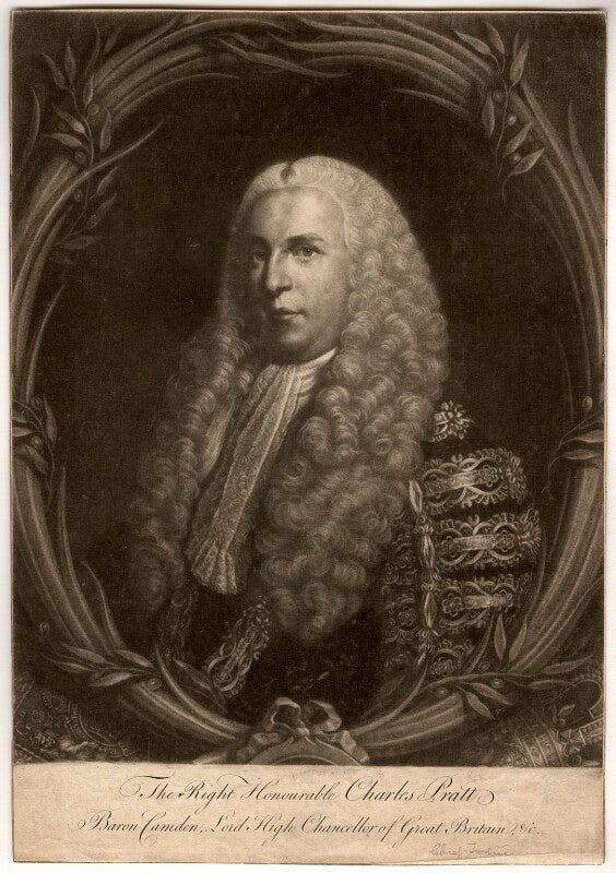 Charles pratt, 1st earl camden npg d1200