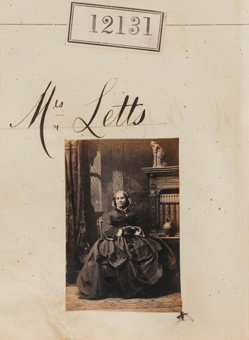 Mrs Letts NPG Ax61803