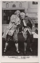 Sir Herbert Beerbohm Tree as Sir Peter Teazle; Robert Bilcliffe Loraine as Charles Surface in 'The School for Scandal' NPG x8734