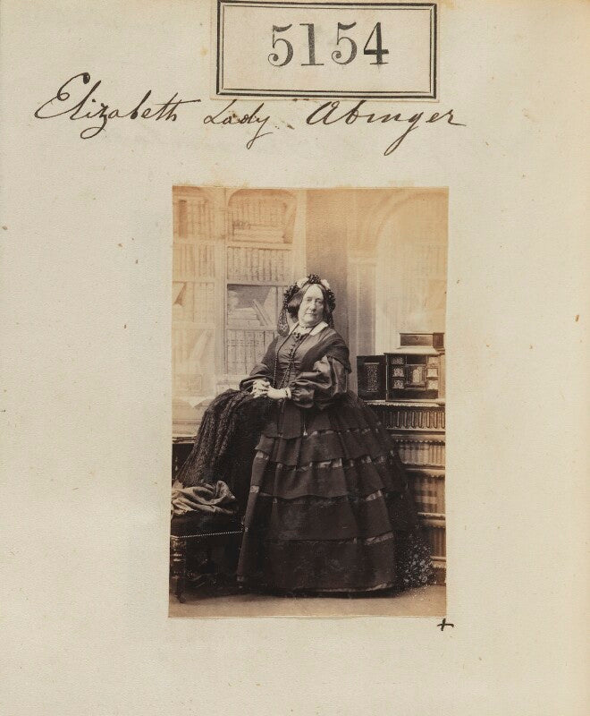 Elizabeth (née steere), lady abinger npg ax55157