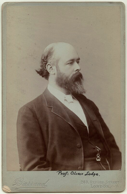 Sir oliver joseph lodge npg x12788