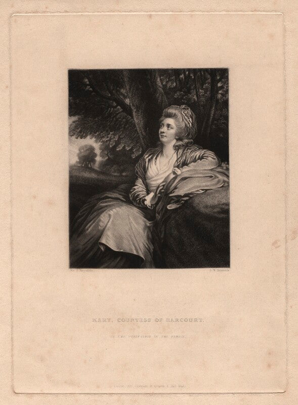 Mary harcourt (née danby), countess of harcourt npg d2569
