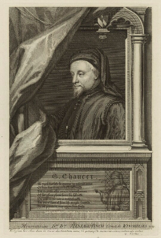 Geoffrey chaucer npg d24073