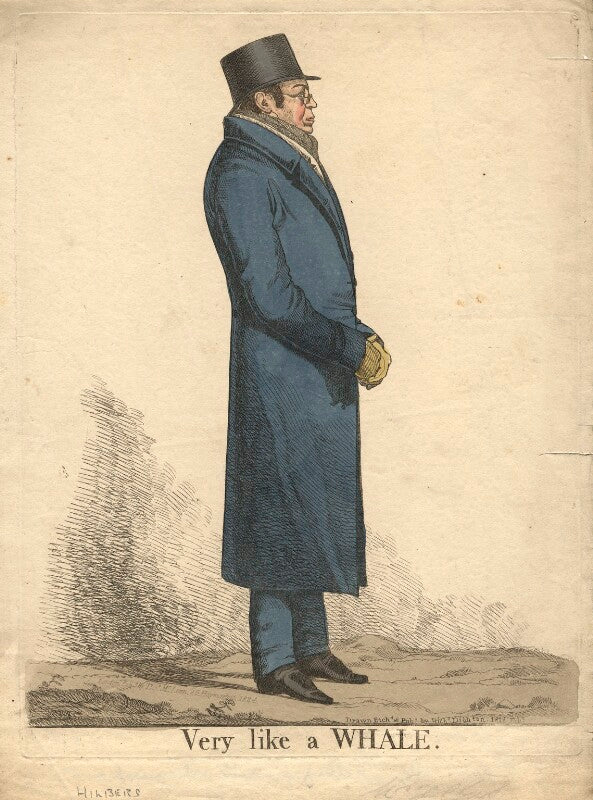 Mr hilbers ('very like a whale') npg d13498