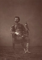 William Hunter Kendal (William Hunter Grimston) as Count Federigo in 'The Falcon' NPG Ax7669